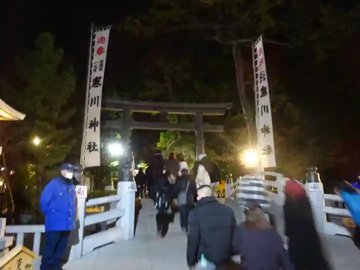 寒川神社の鳥居
