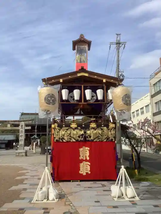 真清田神社のお祭り