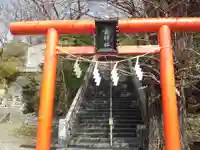 雷神社の鳥居