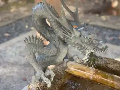 亀戸 香取神社の手水舎