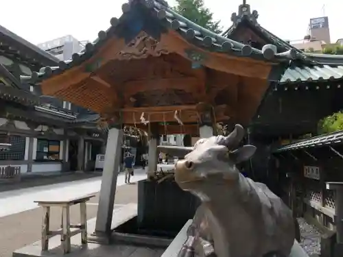 湯島天満宮の手水