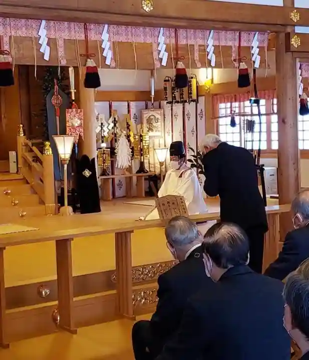 新琴似神社の本殿・本堂