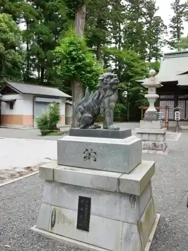 國魂神社の狛犬