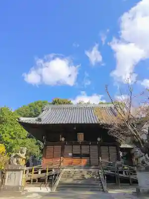 大平八幡宮の本殿・本堂