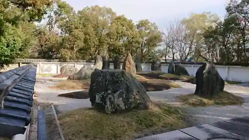 豊國神社の庭園