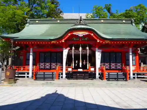 深志神社の本殿