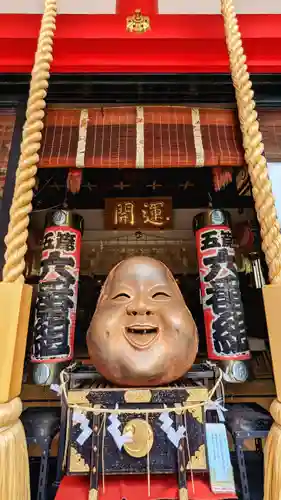 鷲神社の像