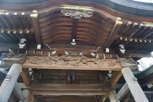 鳩ヶ谷氷川神社の山門・神門