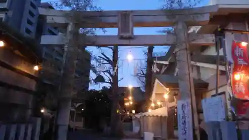 青砥神社の鳥居