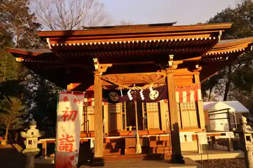 阿久津「田村神社」（郡山市阿久津町）旧社名：伊豆箱根三嶋三社の本殿・本堂