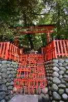 伏見稲荷大社 奥社奉拝所の鳥居