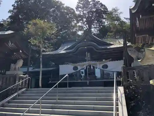 西寒多神社の本殿