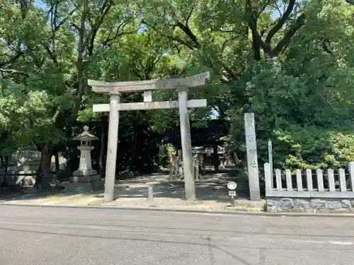 清洲山王宮　日吉神社の鳥居