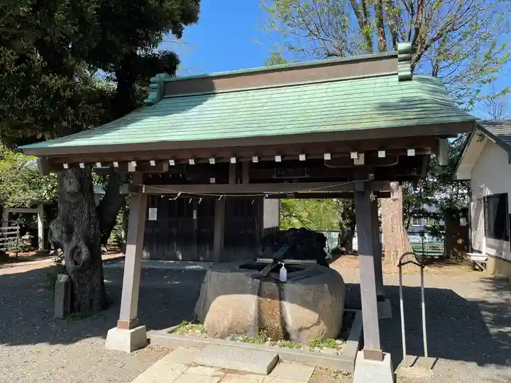 深澤神社の手水舎