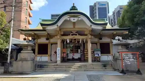 綱敷天神社の本殿