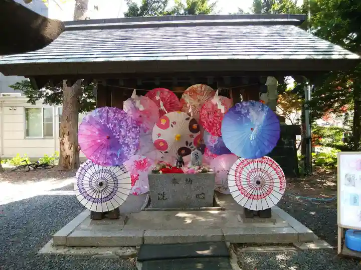 札幌諏訪神社の手水舎