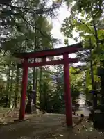 倶知安神社の鳥居