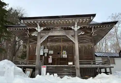 雨紛神社の本殿・本堂