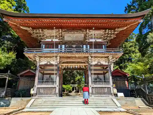 三国神社の山門・神門