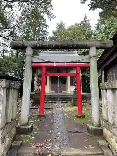 稲荷諏訪合神社の鳥居