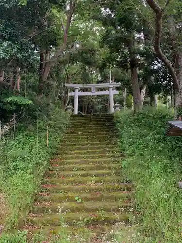 八坂山神社の鳥居