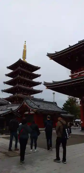 浅草寺の塔