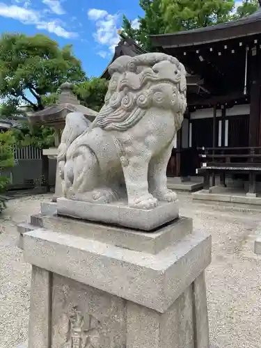 荒井神社の狛犬