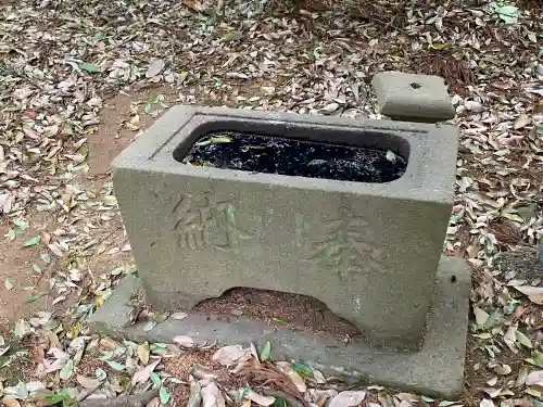 石楯尾神社の手水舎