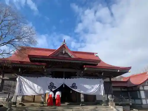 釧路一之宮 厳島神社の本殿