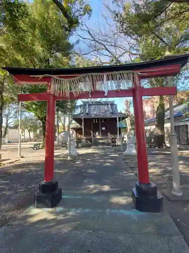 稲荷神社の鳥居