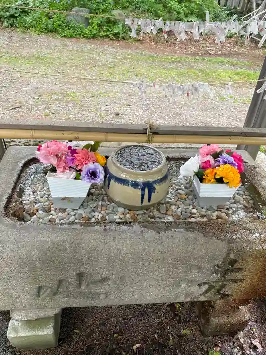 中村神社の手水舎