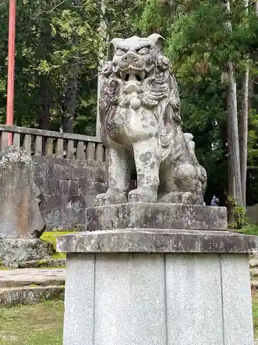 岩木山神社の狛犬