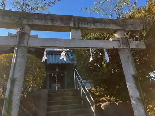 神明神社の鳥居