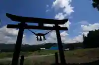簳神明宮の鳥居