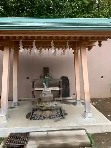 下神明天祖神社の手水舎