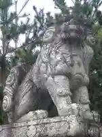 敷地神社(わら天神宮)の狛犬