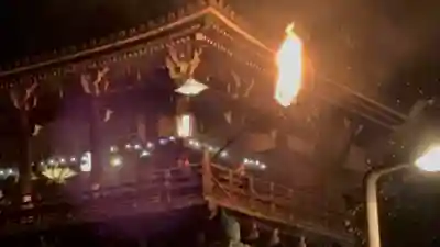 東大寺 二月堂のお祭り