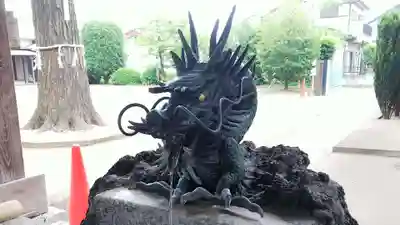 武蔵野神社の狛犬