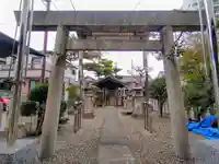 砂入神社(西枇杷島町)の鳥居