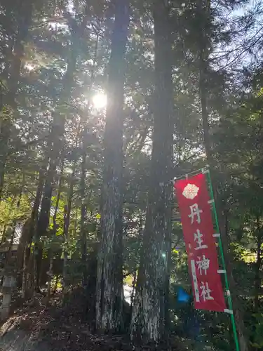 丹生神社の庭園