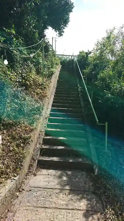 山祗神社の周辺