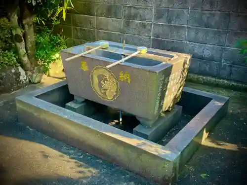 白龍大神神社の手水