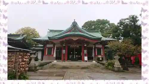 品川神社の本殿・本堂