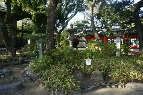 筥崎宮の庭園