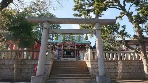 瀬田玉川神社の鳥居