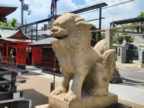 柳原蛭子神社の狛犬