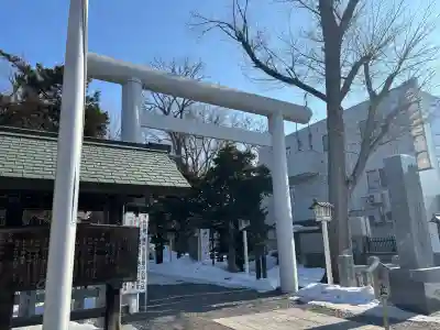 新琴似神社の鳥居