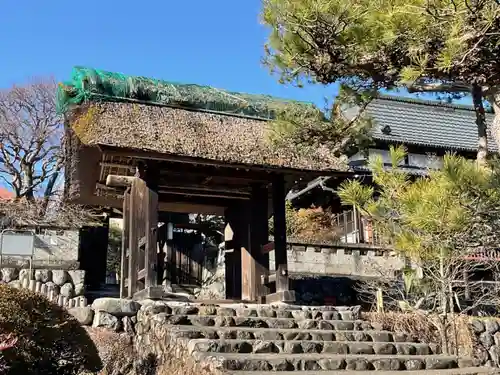 明白院の山門