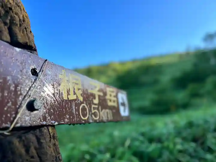 禰固岳神社(長野県)