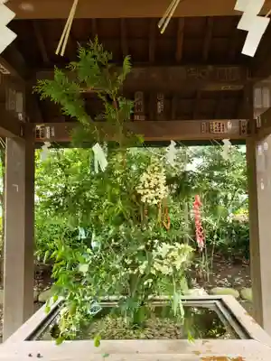 赤坂氷川神社の手水舎